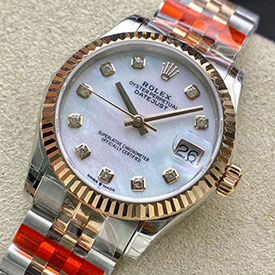 ロレックスN級品ブランドコピー腕時計 デイトジャスト31mm M278273-0028 自動巻き Noob工場 